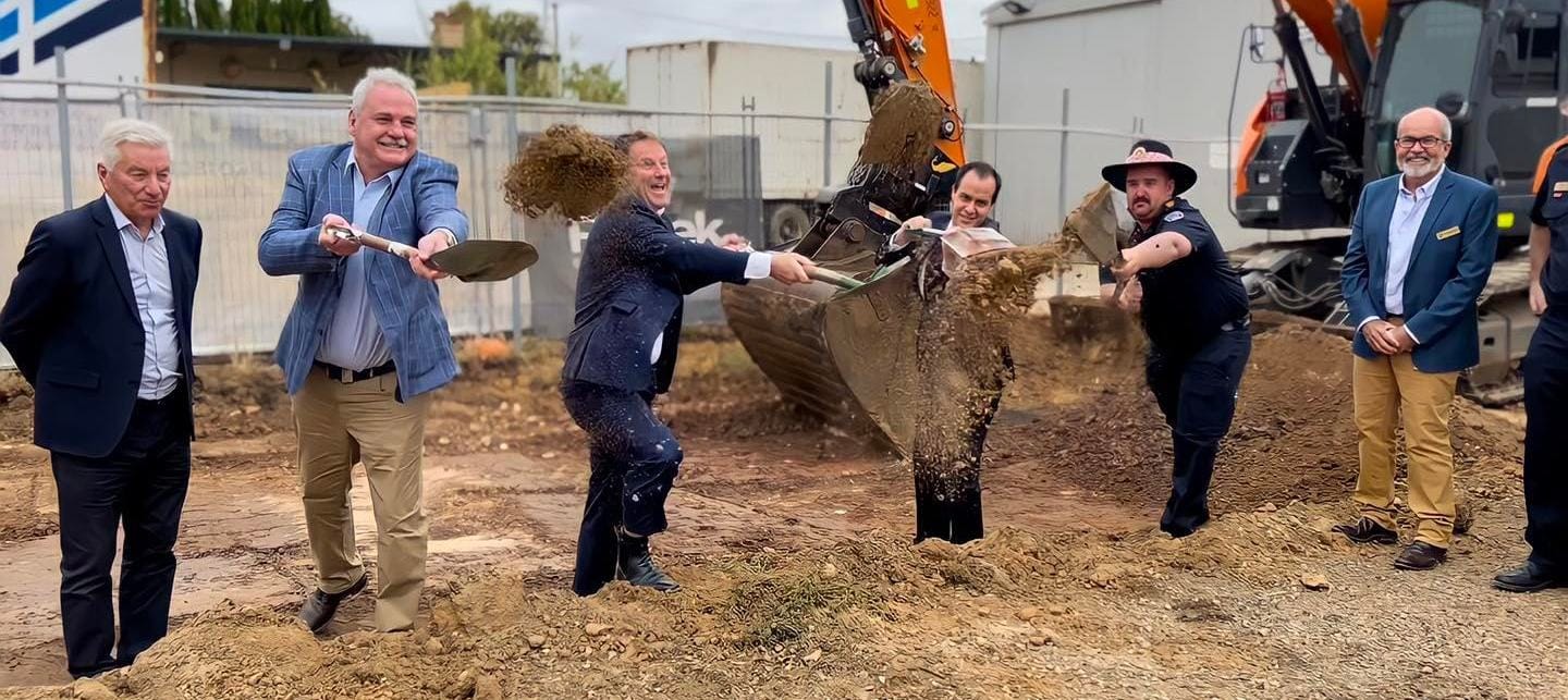 Sod turned on new Strathalbyn State Emergency Service site